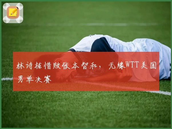 林诗栋惜败张本智和，无缘WTT美国男单决赛